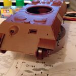 Great surface texture! It's almost a shame to cover it with zimmerit...